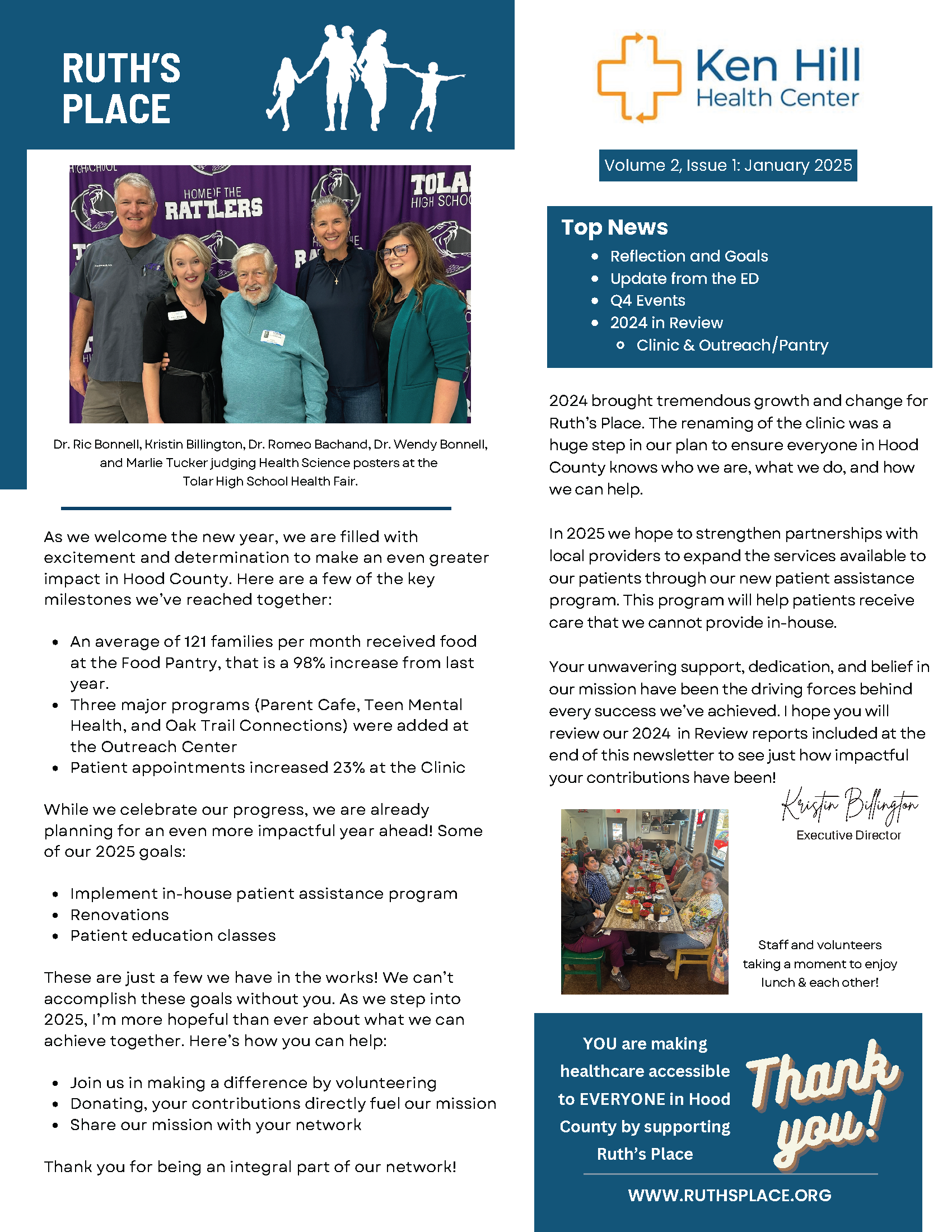 Quarter 1 Newsletter 2025